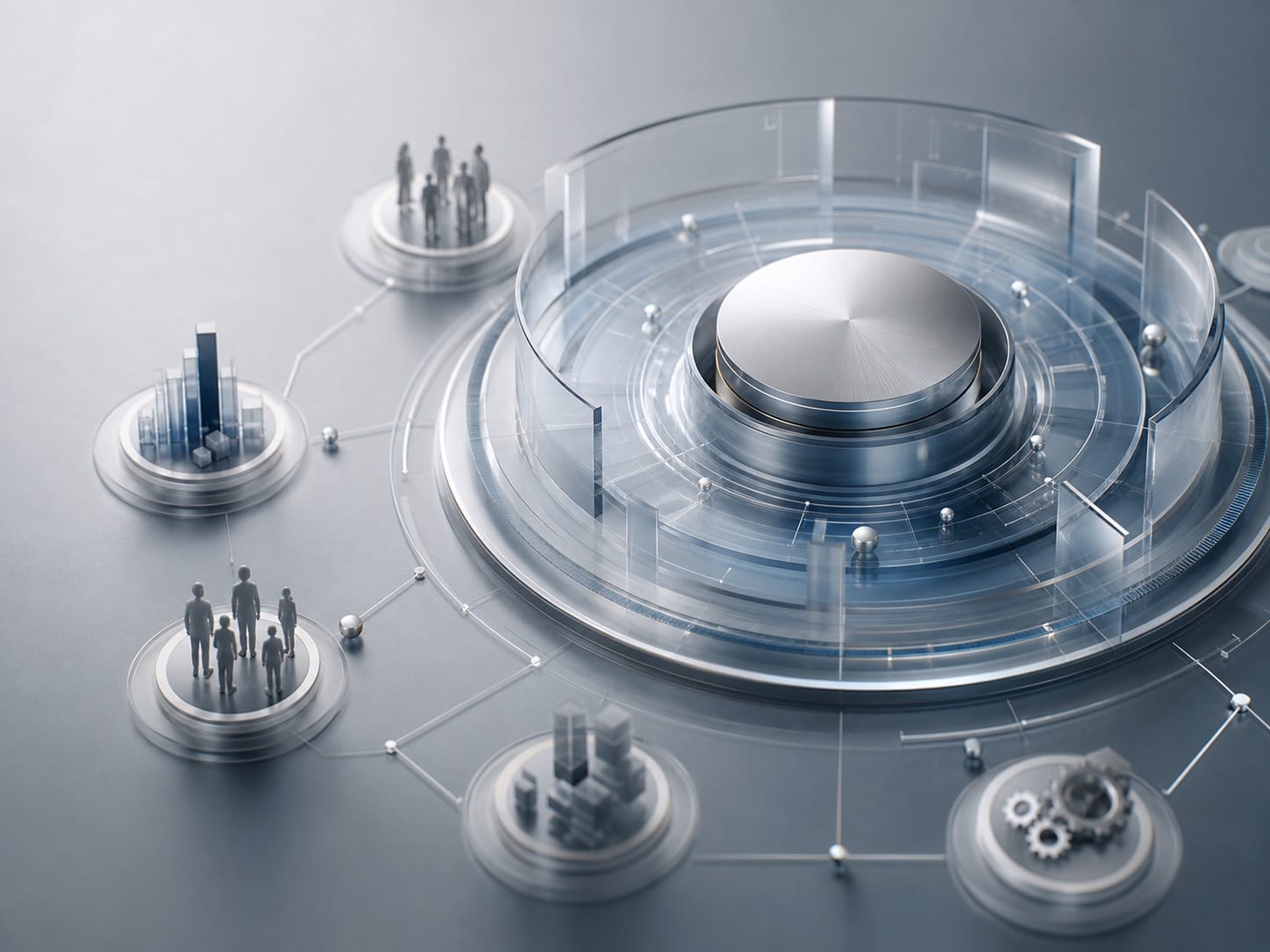 Enterprise decisions, people and operations connected through a unified intelligence core